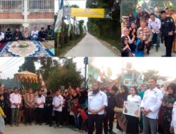 Peresmian Jalan Kabupaten Hasil Kolaborasi Polda Jabar, Masyarakat Desa Wangunsari Dan Desa Lembang