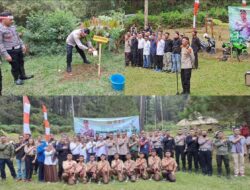 Dalam Rangka HUT RI Ke-78 POLRI Lestarikan Alam Untuk Negri Bertemakan ” Penghijauan Sejak Dini”
