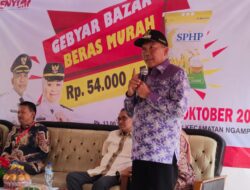 Penjelasan PJ Bupati Bandung Barat Mengenai Harga Bazar Beras Murah Yang Lagi Menjerit di Kalangan Masyarakat.