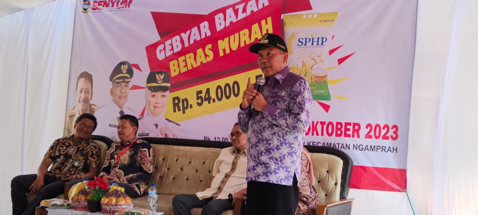 Penjelasan PJ Bupati Bandung Barat Mengenai Harga Bazar Beras Murah Yang Lagi Menjerit di Kalangan Masyarakat.