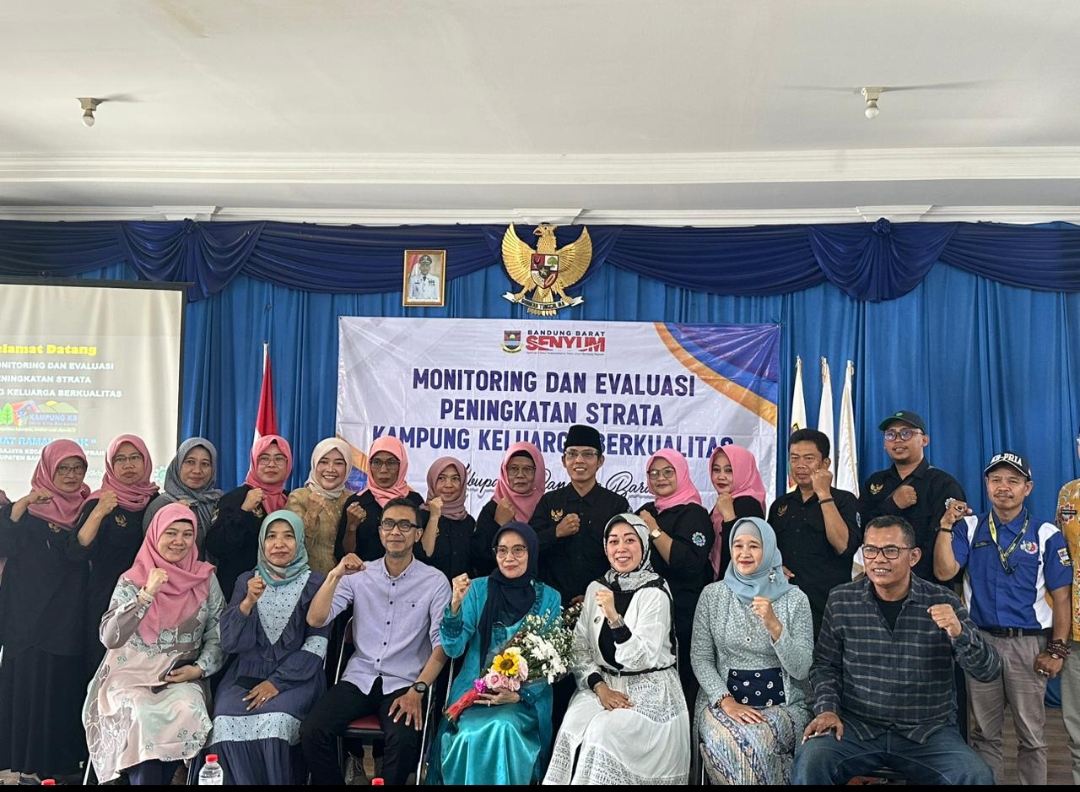 Monitoring dan Evaluasi (Monev) Peningkatan STRATA Kampung Keluarga Berkualitas Desa Margajaya Bersama DP2KBP3A Kabupaten Bandung Barat