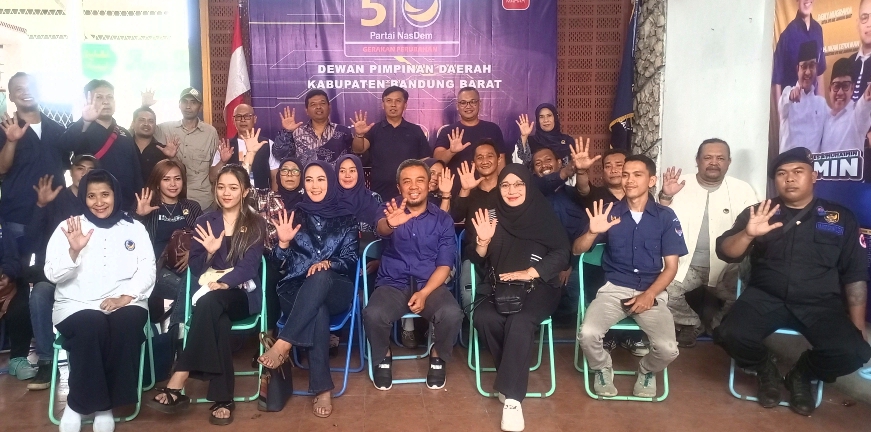 DPD Partai Nasdem KBB Gelar Rapat Kick Off Kampanye Akbar dan Persiapan penyambutan Capres