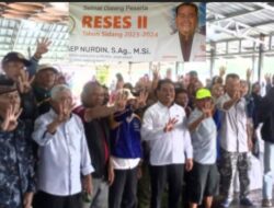 Dalam Reses ke II nya Aep Nurdin Sampaikan Beberapa Hal untuk Warga