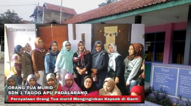 Waduuh Orang Tua Murid SDN 1 Tagog Apu Meminta Kepala Dinas Untuk Mengganti Kepala Sekolahnya