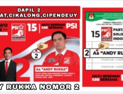 Keren Ini Tujuan Andy Rukka Calon DPRD KBB Nomor 2 Dapil 2 dari Partai PSI