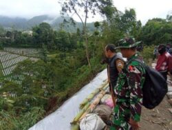 Kades Kertawangi Steve Ewon Menerangkan Terkait Longsor di Wilayahnya Begini Katanya