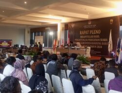 Begini Sambutan Ripqi Ahmad Ketua KPU KBB di Pembukaan Rapat Pleno Rekapitulasi Tingkat Kabupaten
