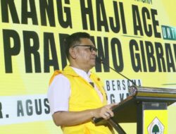 Suara Golkar Jabar II Meroket, Kang Ace Sukses Melenggang ke Senayan Lagi