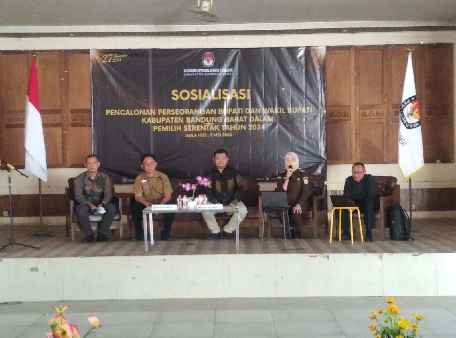 Sosialisasi Pencalonan Perseorangan Bupati Dan Wakil Bupati Kabupaten Bandung Barat Dalam Pemilihan Serentak Tahun 2024