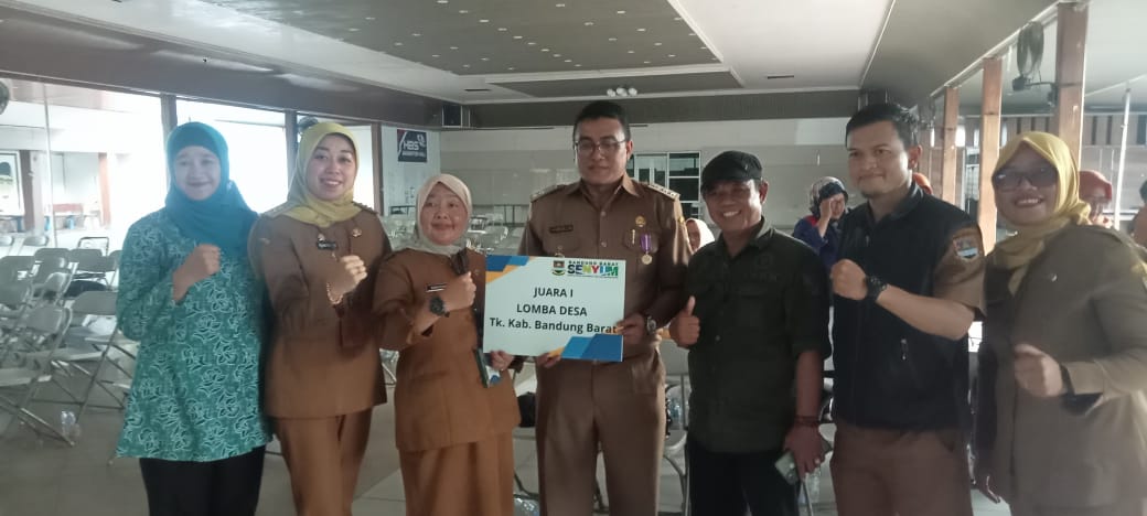 Desa Margajaya Raih Juara 1 Lomba Desa Se-Kabupaten Bandung Barat : Ini Ungkapan Kepala Desa Dan Camat Ngamprah