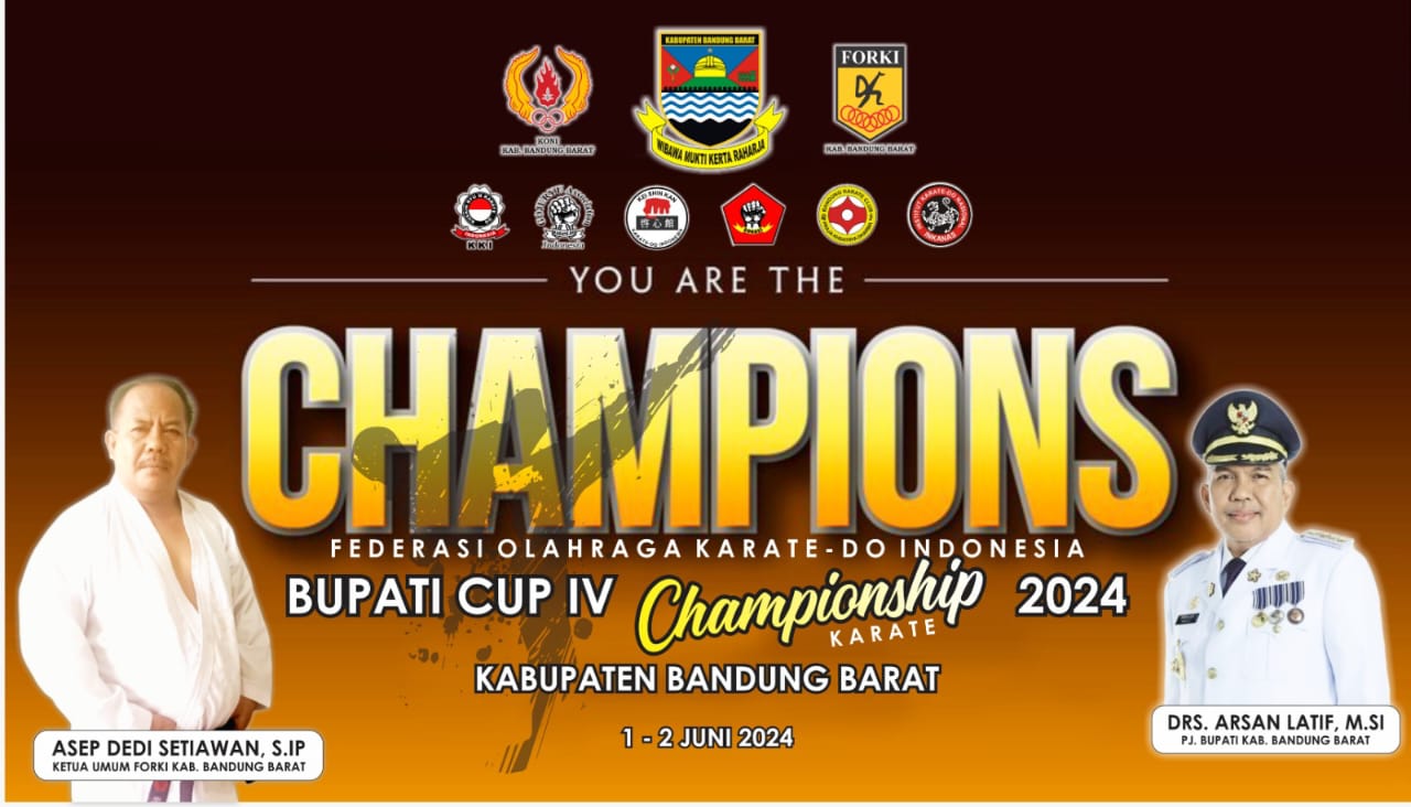 PJ Bupati Cup Karate-Do ke-4 Akan di Gelar di Batujajar Begini Menurut Asep Dedi Ketua FORKI KBB