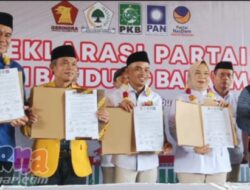 Menuju Politik Pilkada KBB 2024 Lima Partai Besar Deklarasi Kualisi