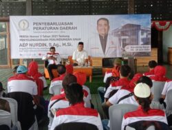 Aep Nurdin Anggota DPRD Provinsi Jabar Dapil III KBB Sosialisasikan Perda No 3