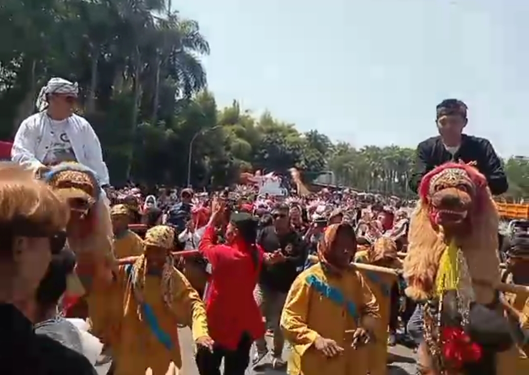 Meriah!! Semarak Pawai Karnaval HUT RI ke 79 Kecamatan Padalarang.