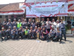 Sambut HUT RI Ke 79 Se Kecamatan Ngamprah Gelar Lomba PBB Linmas