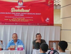 KPU Gelar Acara Sosialisasi Pemilihan Bupati Dan Wakil Bupati KBB Bersama Forum Wartawan KBB (FORWAN)