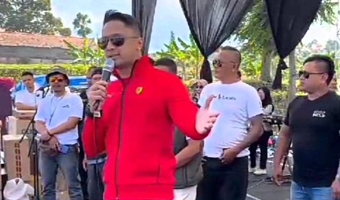 Hengki Kurniawan Hadir dan Ucapkan Selamat Milangkala Kepada Desa Pasirhalang ke-154 