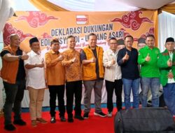 Partai HANURA KBB Deklarasikan Dukungannya ke Pasangan Bacalon EDUN, Begini Kata Giantra Sebagai Ketua DPC