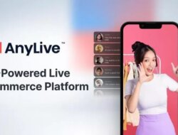 AnyMind Team Mengorbitkan Platform Perdagangan Langsung Bertenaga AI AnyLive