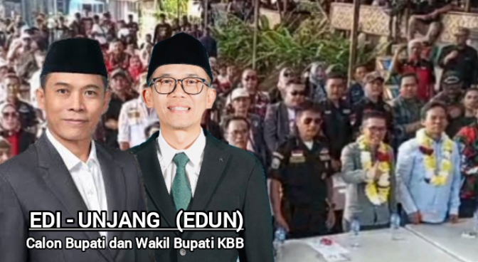 GOOL KBB Deklarasikan Dukungannya untuk Pasangan Edi – Unjang EDUN, Begini kata Edi Rusyandi