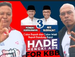 Syamsul : Paslon Bupati KBB No 3 HADE Hengki-Ade Masih Unggul Berdasarkan Survey, 