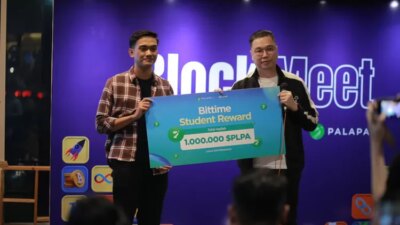 Bittime Bagikan 41.250 Token Palapa ke Siswa