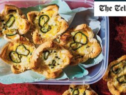 Resep kue tart roti jagung manis, cheddar dan jalapeno