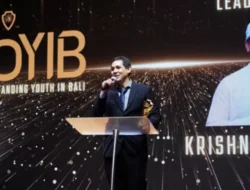 Krishna Chieppa Raih Penghargaan Pemuda Berprestasi Bali 2024