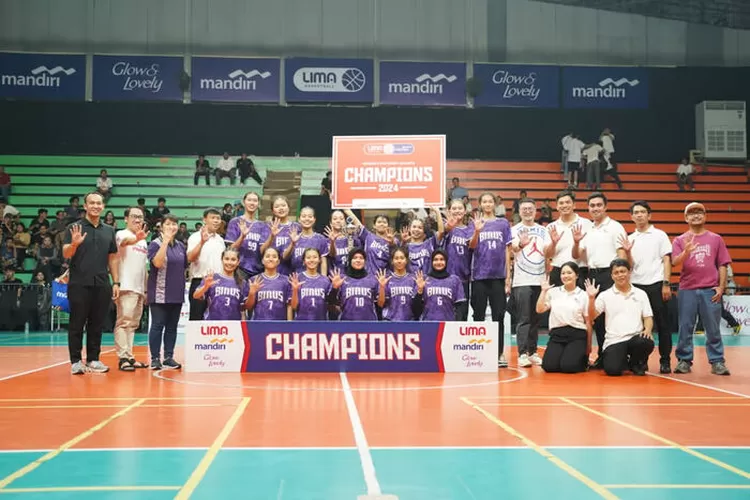 BINUS Stingers Juara Liga Pelajar Regional Jakarta 2024