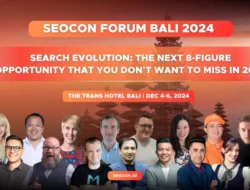 SEOCon Bali 2024: Konferensi Virtual Terbesar Kembali