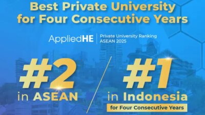 BINUS UNIVERSITY Raih Peringkat Kualitas terbaik 2 se ASEAN