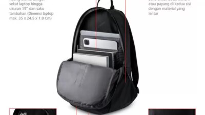 Barrow Bodypack: Tas Ransel Computer Praktis dan Bergaya