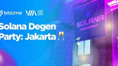 Dukung Ekosistem Memecoin di Indonesia, Bittime Hadir di Pesta Solana Degen