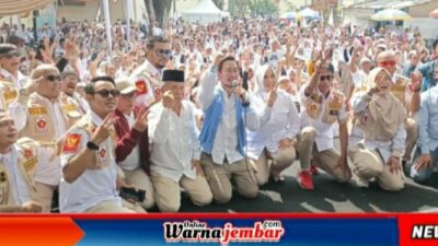 Rebuan Pasukan PC Satria Gerindra KBB Siap Menangkan Paslon Bupati Jeje-Asep Ismail