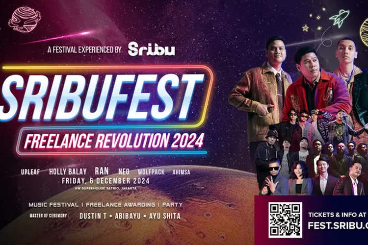 Tiket SRIBUFEST 2024 Resmi Dirilis, Pageant Freelance Terbesar Secepatnya Berawal