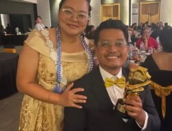 Wisnu dan Evlin Raih Penghargaan di JCI Badung Bali