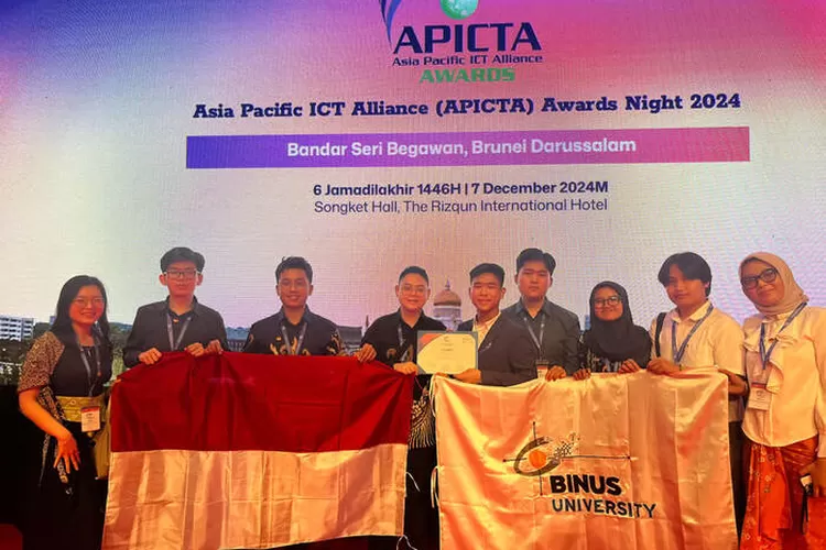 BINUS College Raih Penghargaan di APICTA 2024