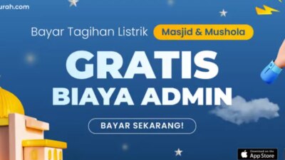 Hotelmurah.com Bebaskan Biaya Admin untuk Pembayaran Listrik Masjid