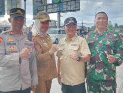 Kapolsek, Danramil Beserta prokopimcam Ngamprah Padalarang Laksanakan Inspeksi Persiapan Tahun Baru 2025