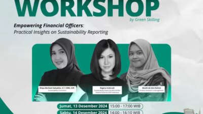 Workshop Praktik Laporan Keberlanjutan bagi Perusahaan Keuangan