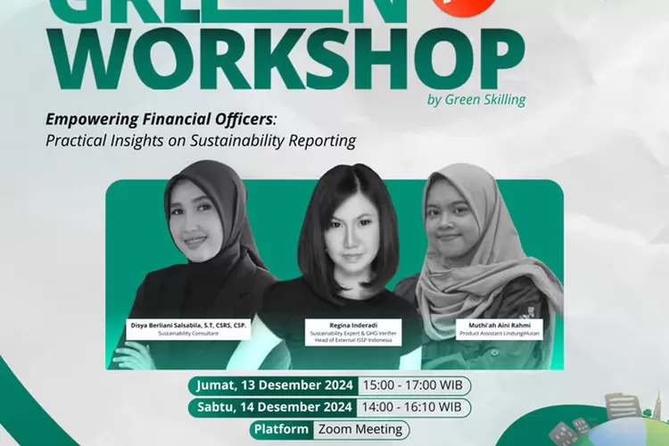 Workshop Praktik Laporan Keberlanjutan bagi Perusahaan Keuangan