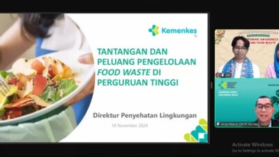 Seminar Kesehatan Lingkungan UIN Jakarta Soroti Pengelolaan Limbah Makanan