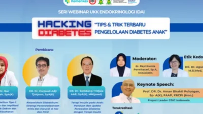 Webinar “Hacking Diabetes” : Meningkatkan Pengobatan Diabetes pada Anak di Indonesia