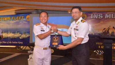 INS Mumbai Perkuat Kerja Sama Maritim India-Indonesia