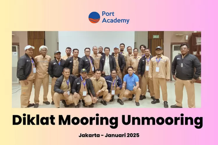 Akademi Pelabuhan dan Bogasari Gelar Pelatihan Mooring Unmooring