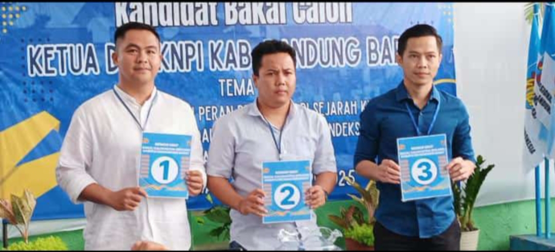 Musda KNPI VI KBB  Tiga Calon Kandidat, Siap Bersaing Menjadi Ketua DPD KNPI Kabupaten Bandung Barat