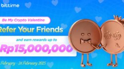 BitTime merayakan Valentine dengan kampanye “Be My Crypto Valentine”