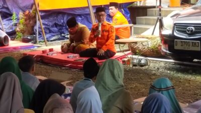 BPBD KBB Beserta Puluhan Anak Yatim gelar Sholawat dan Do’a Bersama, Begini Ungkap Kalak Meidi