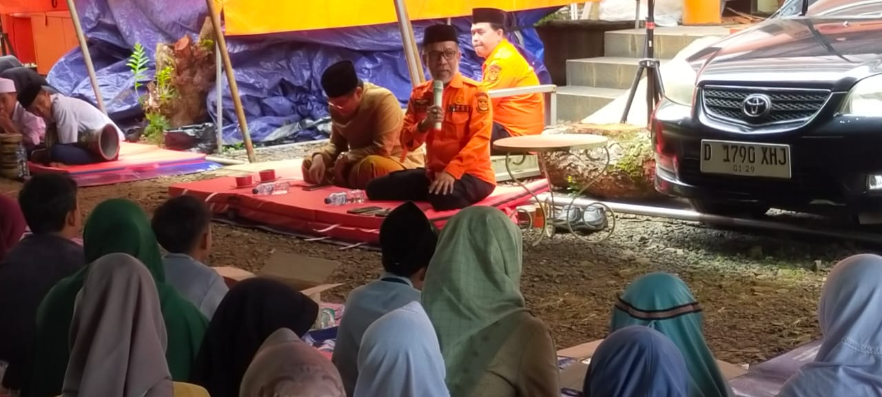 BPBD KBB Beserta Puluhan Anak Yatim gelar Sholawat dan Do’a Bersama, Begini Ungkap Kalak Meidi