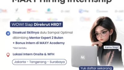 Maxy Academy menyerahkan 80 perusahaan, membuka peluang untuk magang di berbagai bidang